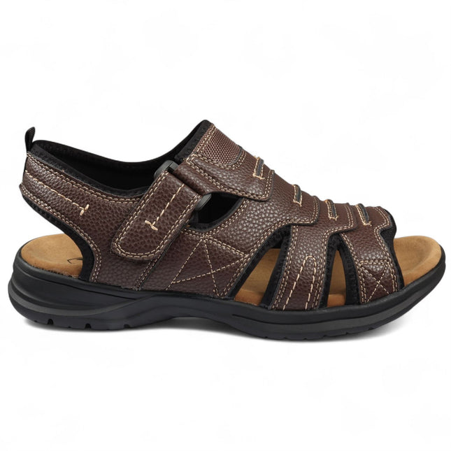 Men's Navy Lightweight Open Toe Casual Sandals