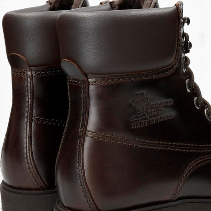 Panama Jack Men's Brown Leather Lace-Up Ankle Boots - PJ03-IGLOO-C45