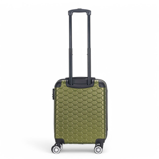 Hard Shell ABS 8 Wheel Luggage Travel Cabin Holiday Bags Suitcase Set
