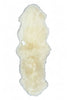 Genuine Sheepskin Cream Double Natural Fluffy Silky Soft Real Wool Rug