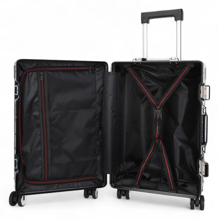Hardshell Suitcase Set Robust 8 Wheel Cabin Luggage Suitcases