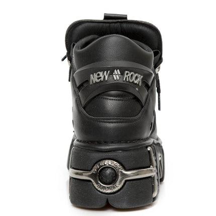 New Rock Unisex Vegan Leather Gothic Boots - M-106-VS1