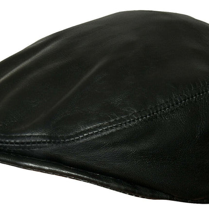 Mens  Flat Hat Leather Peaky Blinders Beret Newsboy Gatsby Golf Cabbie Cap