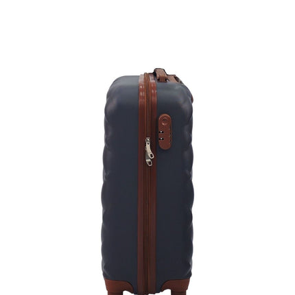 Grey Hard Shell Cabin Suitcase 50 x 31 x 25 cm Luggage