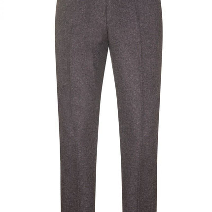 Mens 3 Piece Grey Wool Tweed Vintage Retro Suit