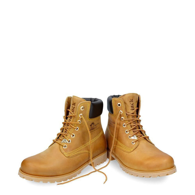 Panama Jack 03 C1 Mens Tan Waterproof Leather Lace Up Hiking Ankle Boots