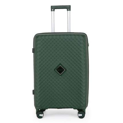 Dual 4 Wheel Robust Lightweight TSA Hard Shell Suitcase Luggage Travel Bags Set