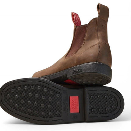 Rossi 607 Booma Rustic Brown Leather Chelsea Boot