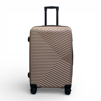 Hardshell Suitcase Set Robust 8 Wheel Luggage Cabin Case Bag