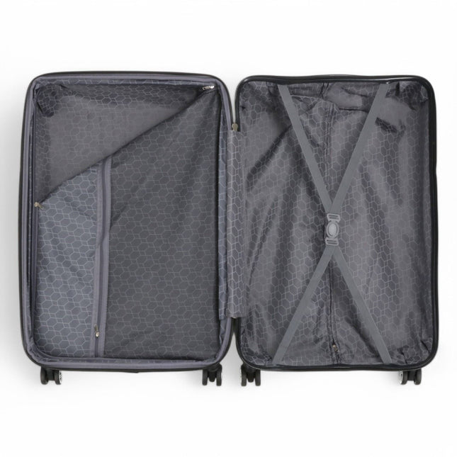 Expandable Hard Shell 8 Wheels Luggage Travel Cabin Bags Suitcase Set