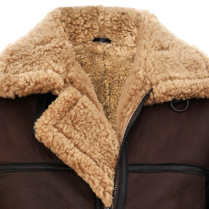Mens B3 Shearling Sheepskin Aviator Jacket-Gloucester