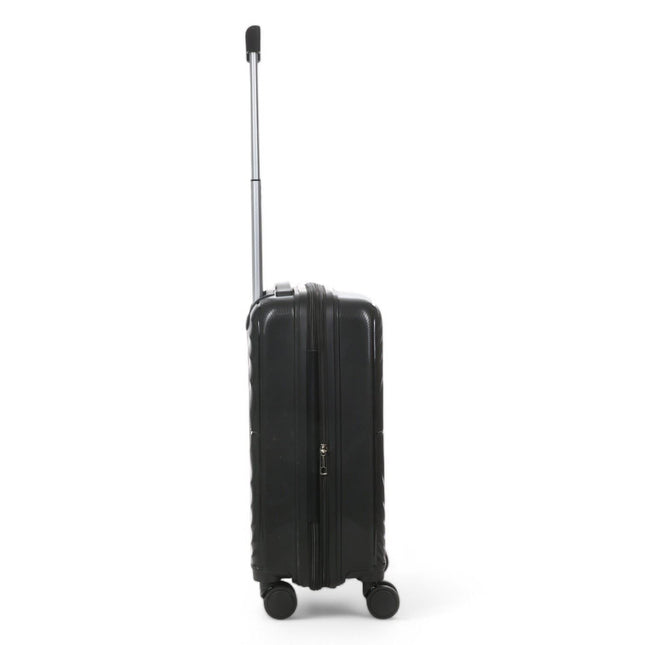 Hard Shell Cabin 55 x 37 x 22 cm PP Suitcase Luggage Suitable for Easyjet, Ryanair