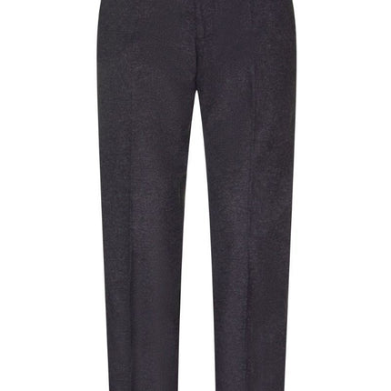 Mens 3 Piece Black Wool Tweed Vintage Retro Suit