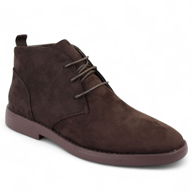 Men's Brown Premium Desert Style Suede Chukka Boots