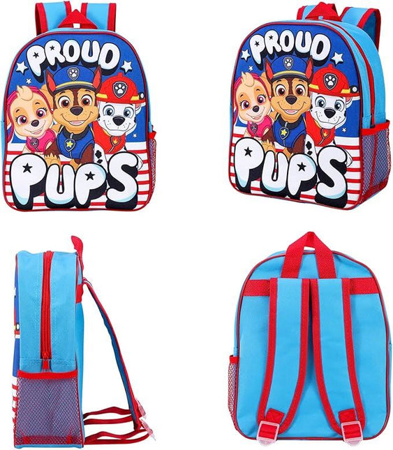 Paw Patrol Backpack  Adjustable Shoulder Strap Schoolbag