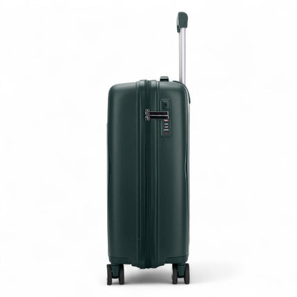 Robust Hard Shell Cabin Suitcase 37.5 x 20.5 x 55 cm TSA Luggage Suitable for Easyjet, Ryanair, Wizzair