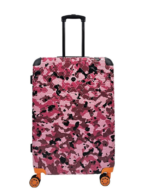Hardshell Camo Robust ABS Suitcase Set