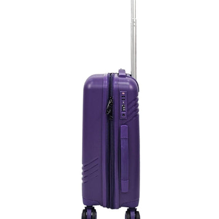 Hard Shell Cabin 4 Wheel Luggage TSA Travel Bag