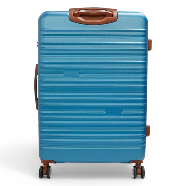 Expandable Hard Shell ABS Suitcase Set 8 Wheel Robust Travel Case Holiday Luggage