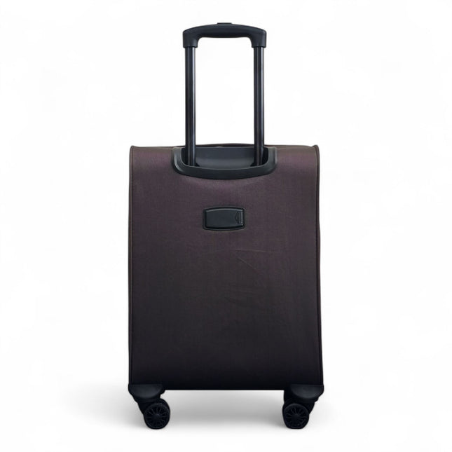 Expandable Soft 8 Wheel Lightweight Suitcase Luggage Travel Bags Set