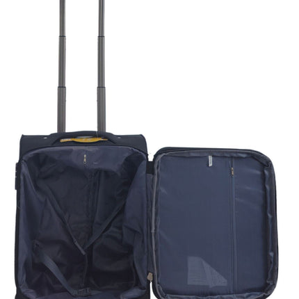 Soft Shell Cabin Suitcase 54 x 38 x 21 cm Lightweight Luggage Suitable for Easyjet, Ryanair