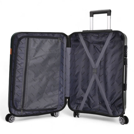 Hard Shell Classic Dual 4 Wheel Luggage Suitcase Set