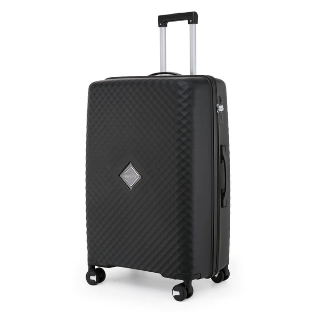 Dual 4 Wheel Robust Lightweight TSA Hard Shell Suitcase Luggage Travel Bags Set
