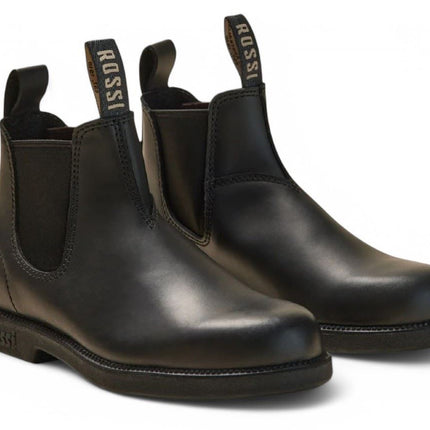Rossi 607 Booma Black Leather Chelsea Boot