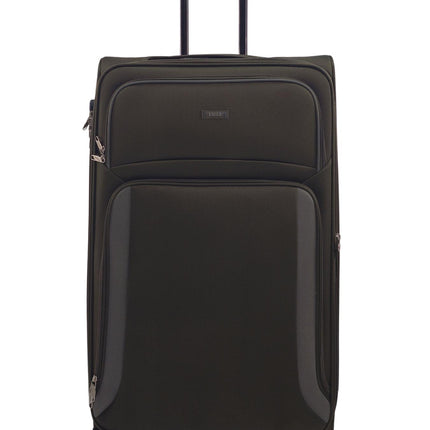 Soft Shell Suitcase Luggage Set Travel Light Carry On Cabin Bag