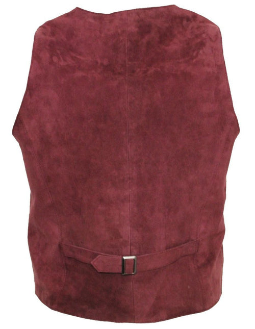 Mens Classic Goat Suede Leather Waistcoat-Norwich