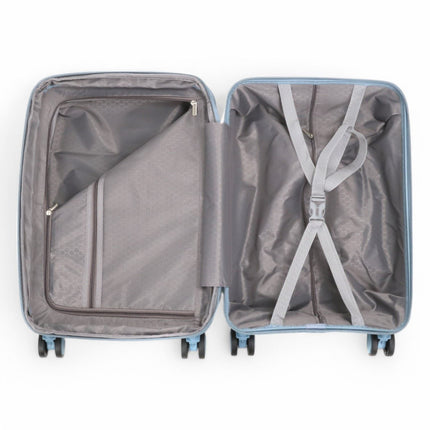 Hard Shell Cabin 55 x 37 x 22 cm PP Suitcase Luggage Suitable for Easyjet, Ryanair