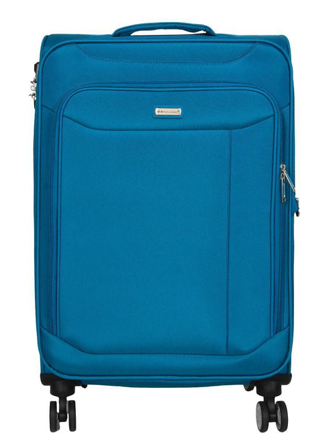 Soft Lightweight Dual 4 Wheel Suitcase Luggage