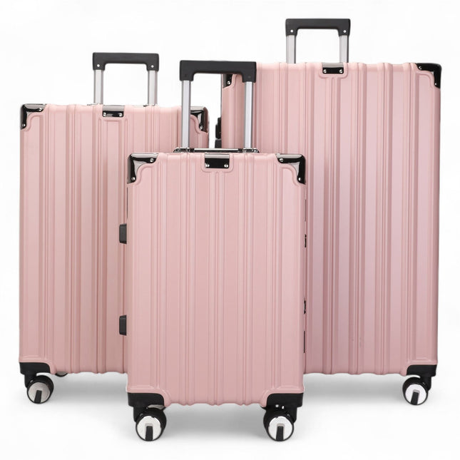 Hardshell Suitcase Set Robust 8 Wheel Cabin Luggage Suitcases