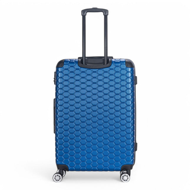 Hard Shell ABS 8 Wheel Luggage Travel Cabin Holiday Bags Suitcase Set