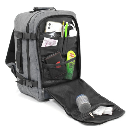 Rucksack Backpack 40x20 x25 cm Underseat Travel Cabin Bag for Easy Jet, Ryanair