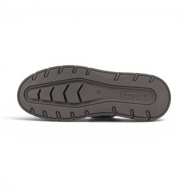 Bugatti Men's Grey Leather Lace-up Casual Ankle Boots - Pulau