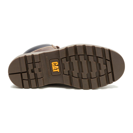 Caterpillar (CAT) Men's Brown Waterproof Leather Lace Up Ankle Boots -  Colorado 2.0 Tractor