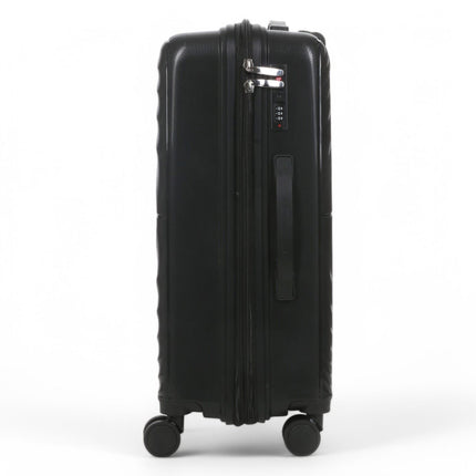 Expandable Hard Shell 8 Wheels Luggage Travel Cabin Suitcase Set