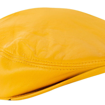 Mens  Flat Hat Leather Peaky Blinders Beret Newsboy Gatsby Golf Cabbie Cap