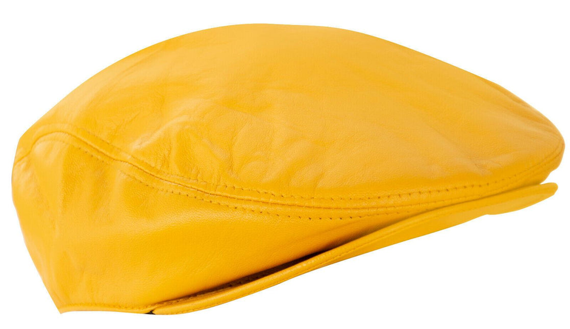 Mens  Flat Hat Leather Peaky Blinders Beret Newsboy Gatsby Golf Cabbie Cap