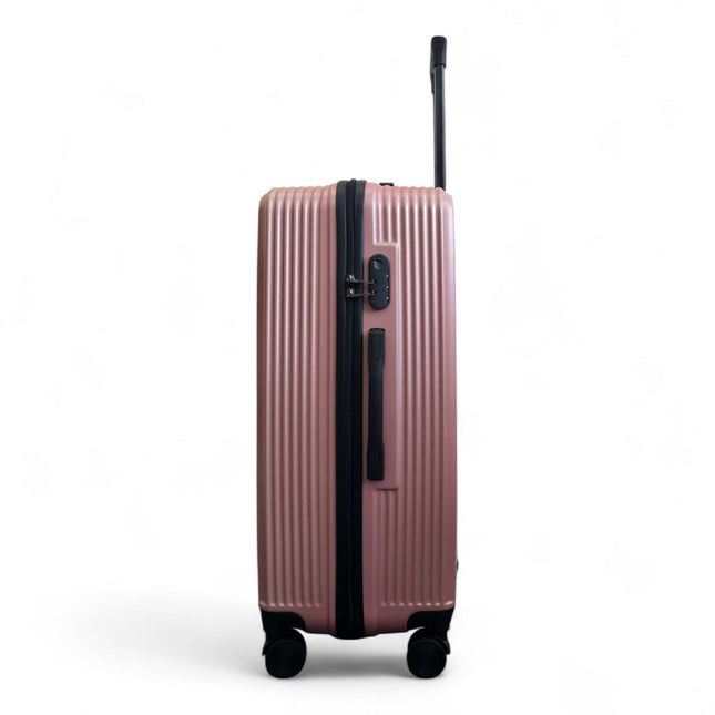 Hardshell Suitcase Set Robust 8 Wheel Luggage Cabin Case Bag
