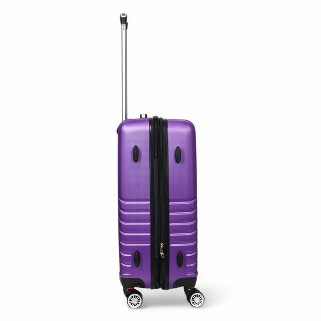 Expandable Hard Shell 8 Wheels Luggage Travel Cabin Bags Suitcase Set
