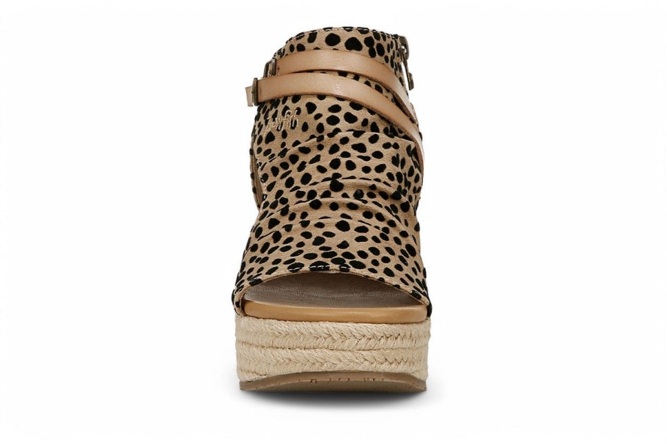 Blowfish Malibu Women's Brown Wedge Sandals - Lacey C Rope