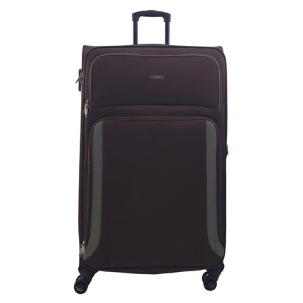 Soft Shell Suitcase Luggage Set Travel Light Carry On Cabin Bag