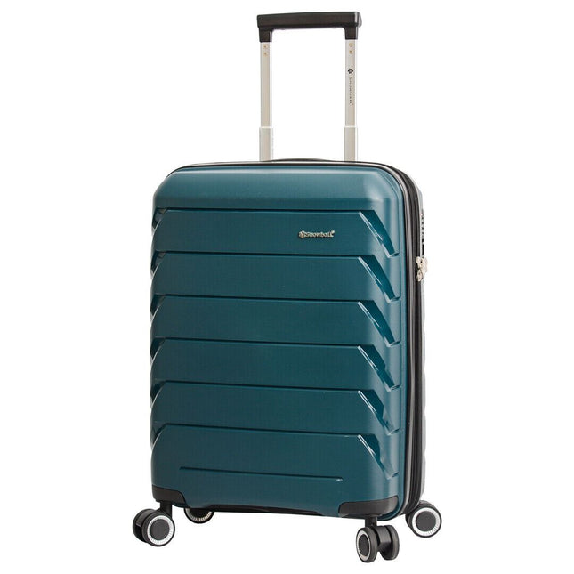 Dual 4 Wheel Hard Shell Strong Luggage Suitcase