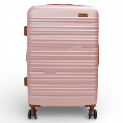 Expandable Hard Shell ABS Suitcase Set 8 Wheel Robust Travel Case Holiday Luggage