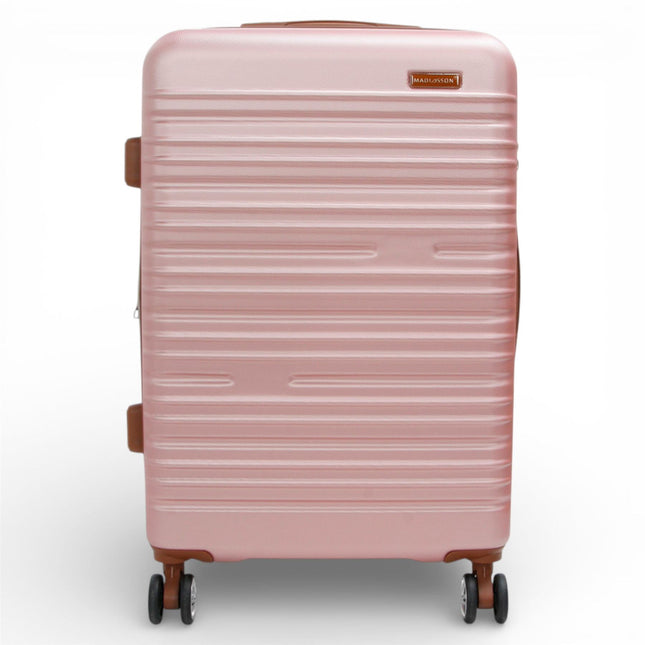 Expandable Hard Shell ABS Suitcase Set 8 Wheel Robust Travel Case Holiday Luggage