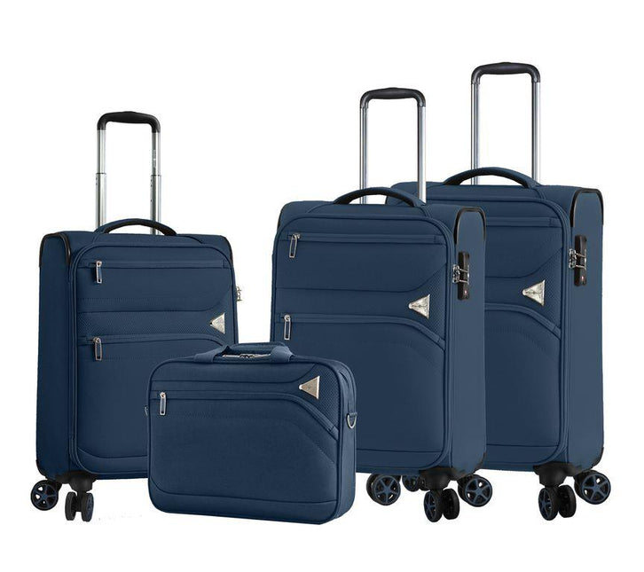 Lightweight Soft  Dual 4 Wheel Luggage Suitcases