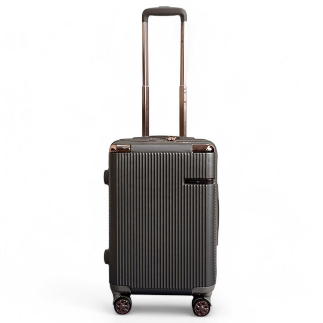 Expandable Hard Shell 8 Wheels Luggage Travel Cabin Suitcase Set