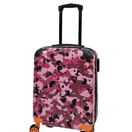 Hardshell Camo Robust ABS Suitcase Set